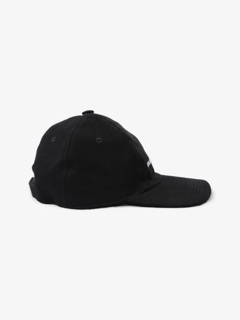  Stella McCartney Logo Cap Black Cotton 57