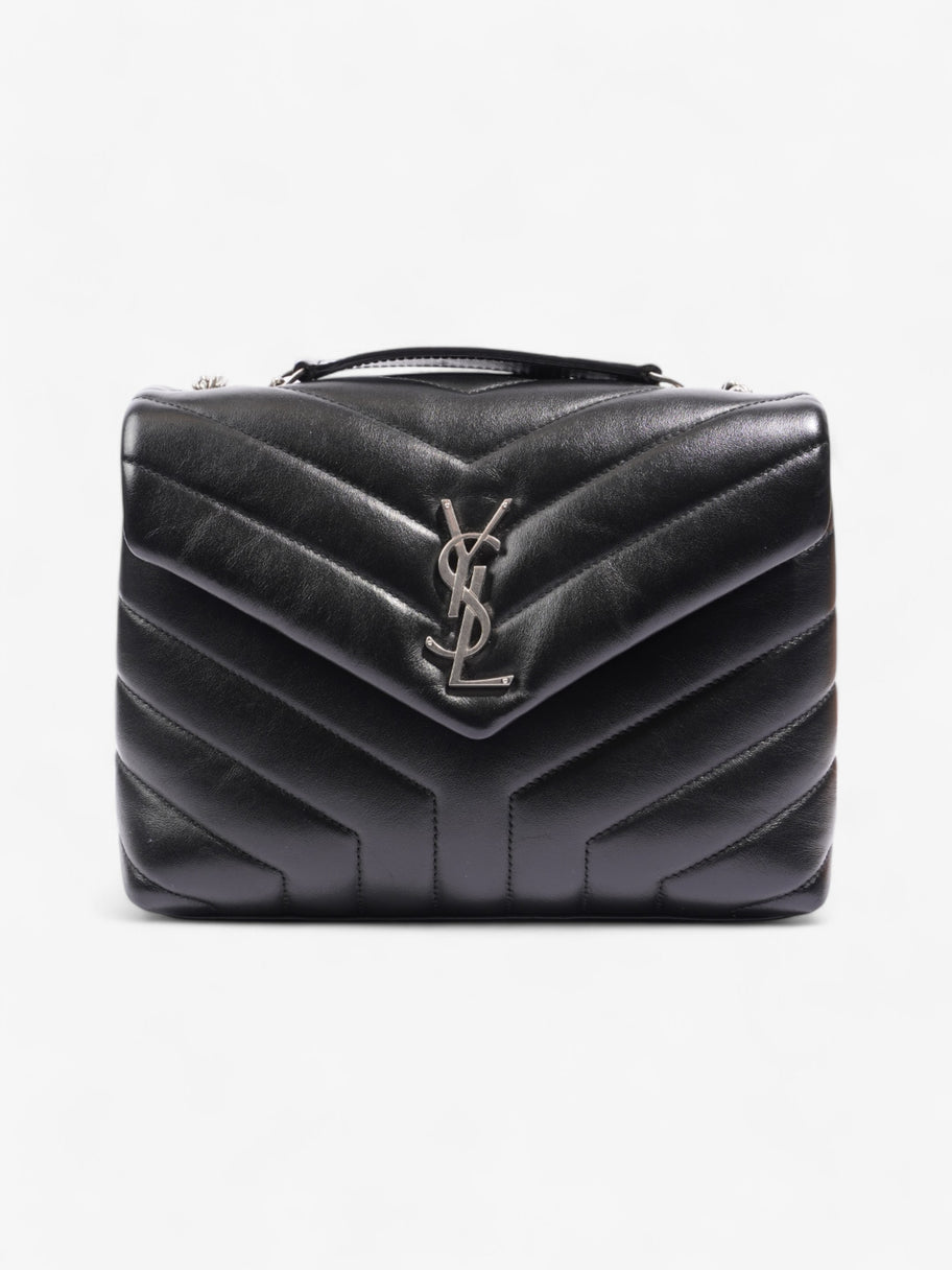 Saint Laurent Lou Lou Black Lambskin Leather Small Image 1