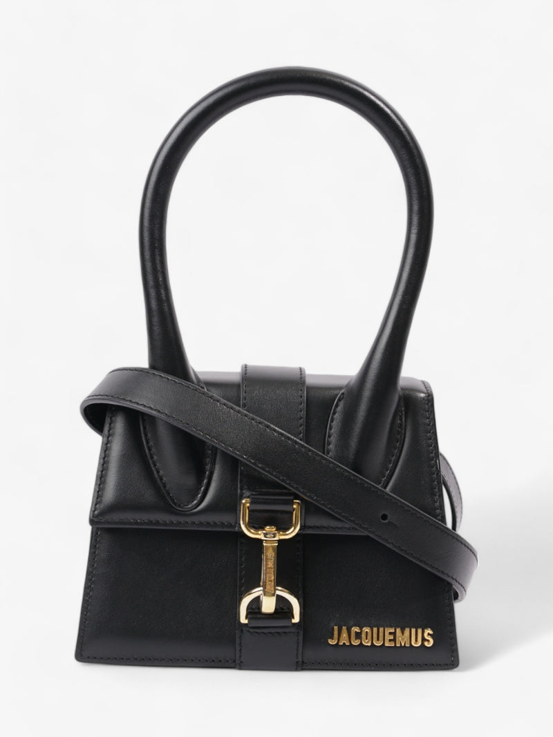  Jacquemus Le Chiquito Montagne Black Leather