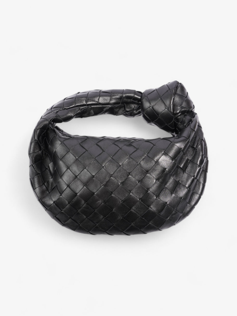 Bottega Veneta Jodie Black Intrecciato Leather Mini Image 1