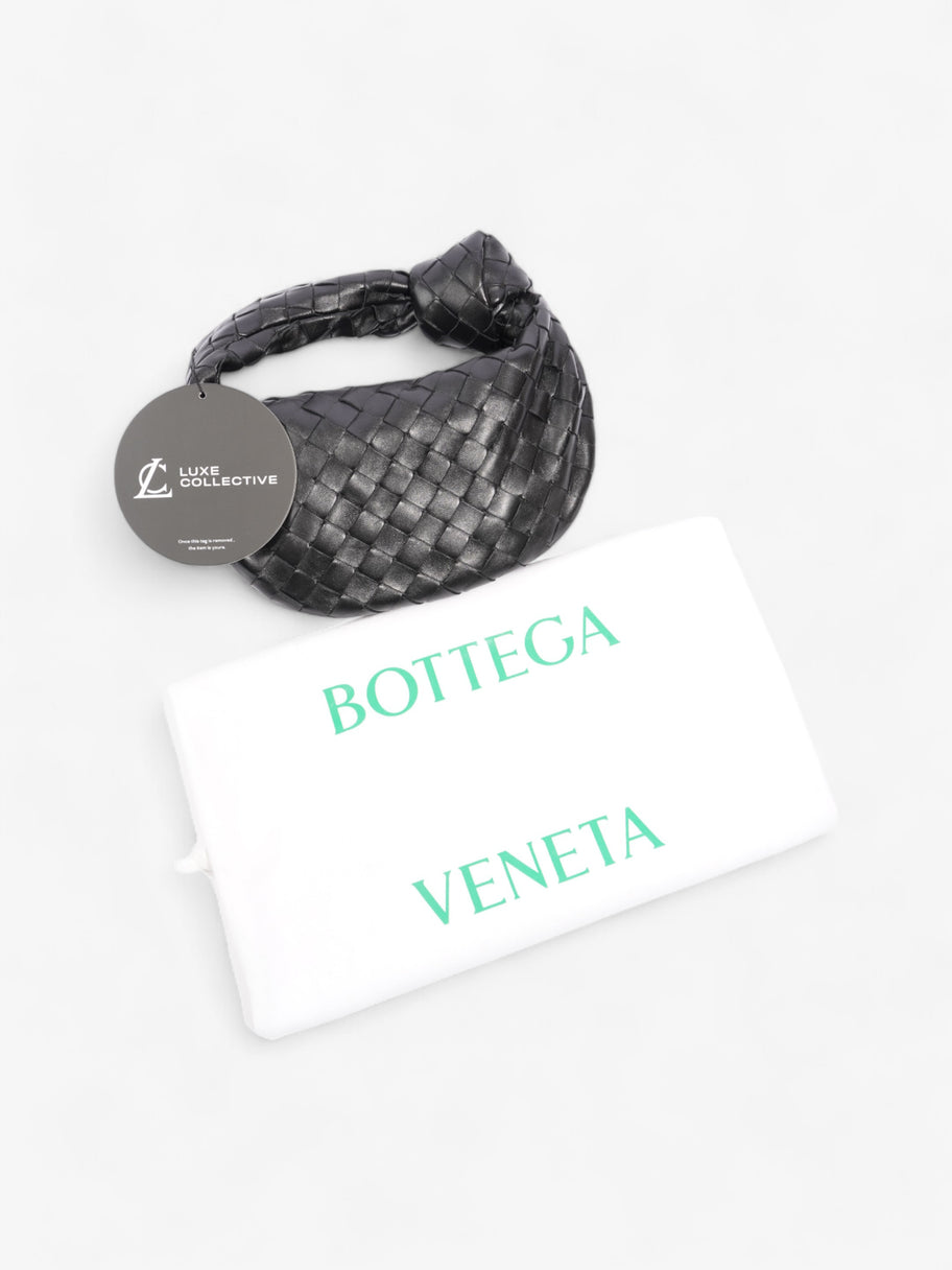 Bottega Veneta Jodie Black Intrecciato Leather Mini Image 9