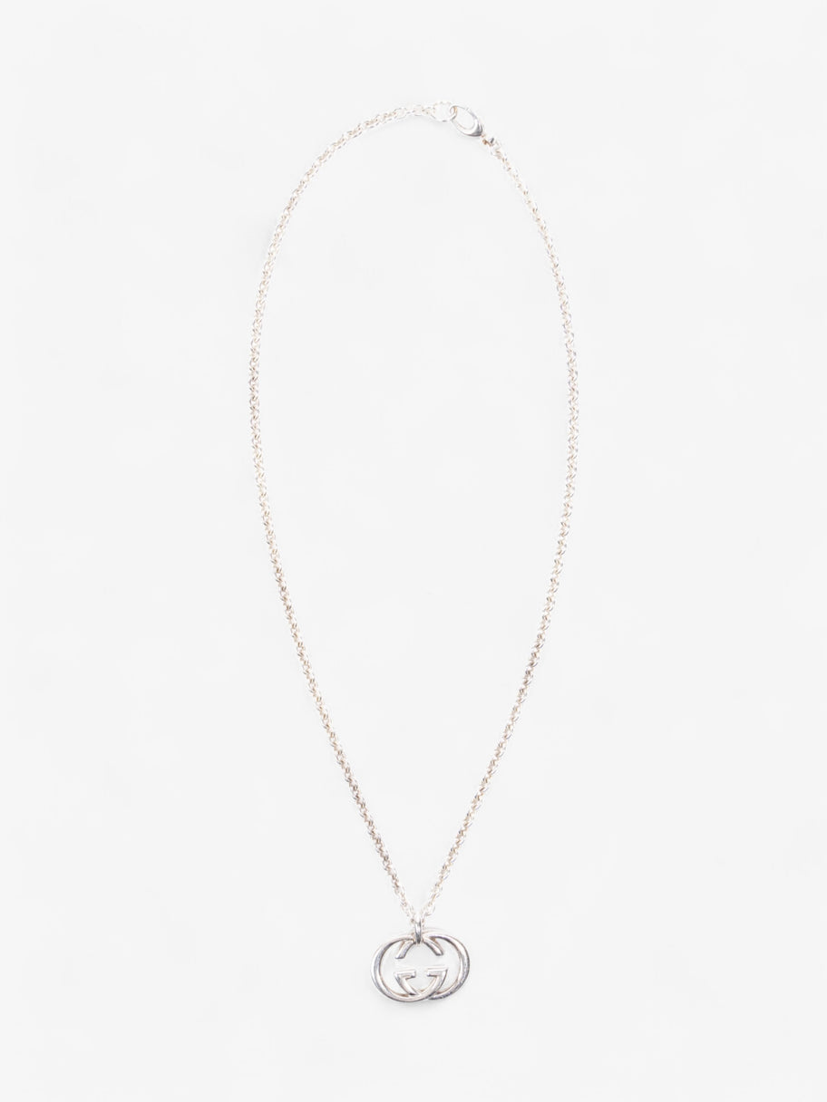 Gucci Interlocking G Necklace Silver Silver Sterling Image 1