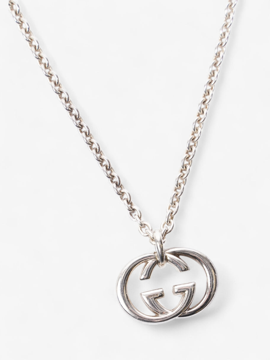 Gucci Interlocking G Necklace Silver Silver Sterling Image 2