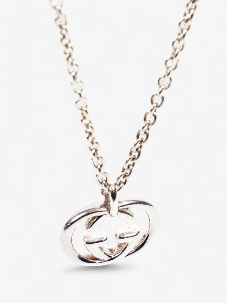 Gucci Interlocking G Necklace Silver Silver Sterling Image 3