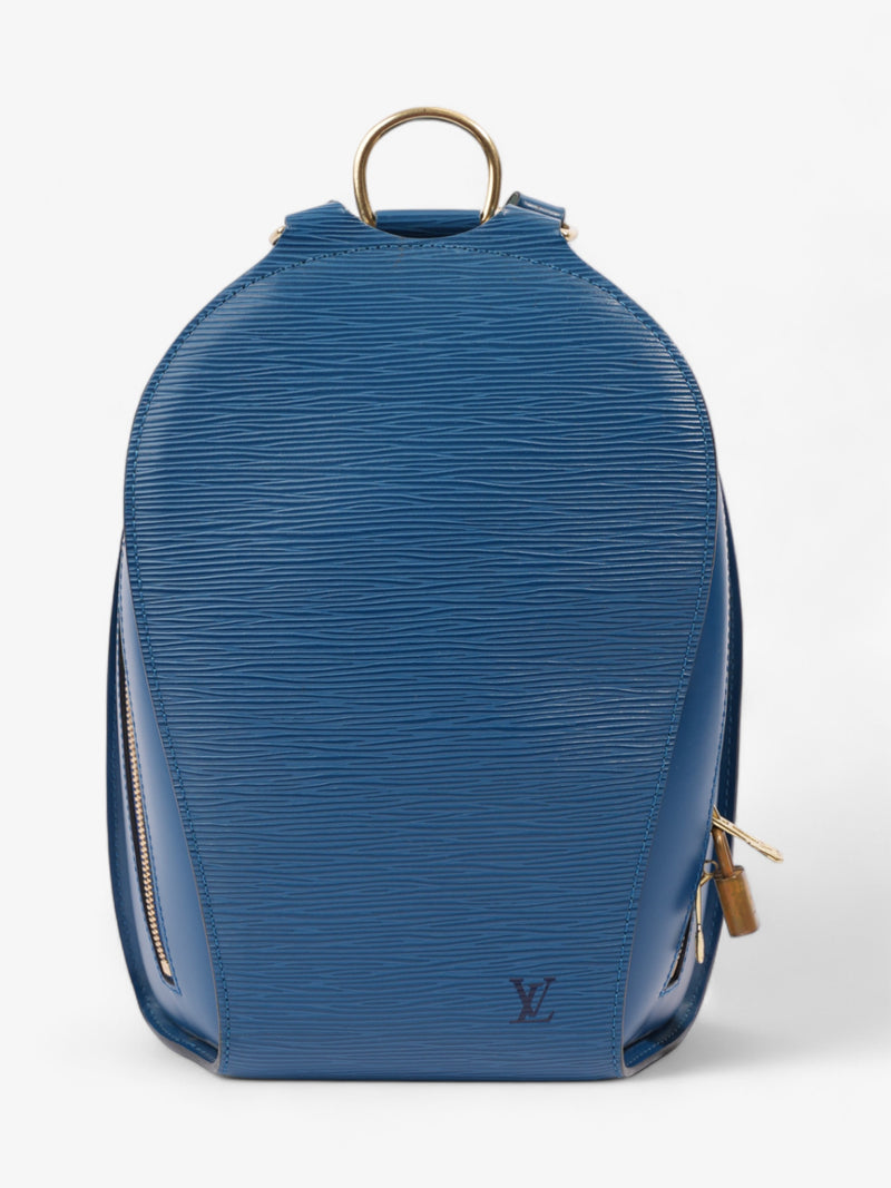  Louis Vuitton Mabillon Blue Epi Leather