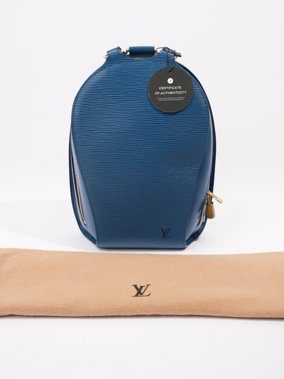 Louis Vuitton Mabillon Blue Epi Leather Image 10