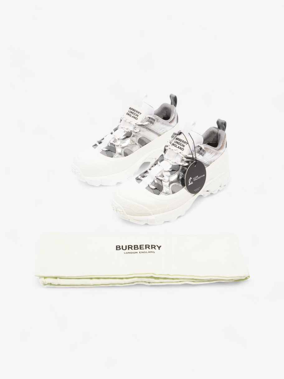 Burberry Arthur White / Silver Mesh EU 39.5 UK 6.5 Image 10