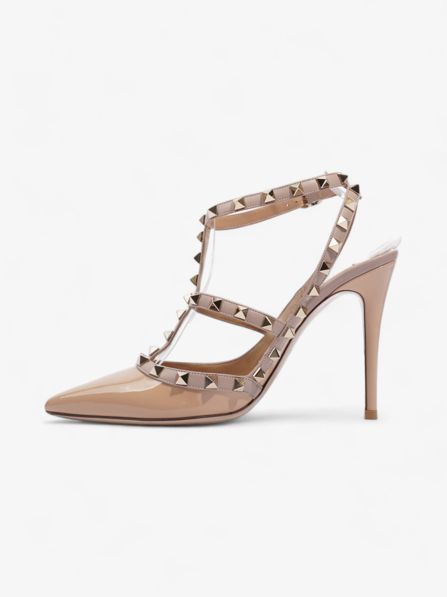 Valentino Rockstud TBar 105mm Camel Leather EU 39 UK 6 Image 3