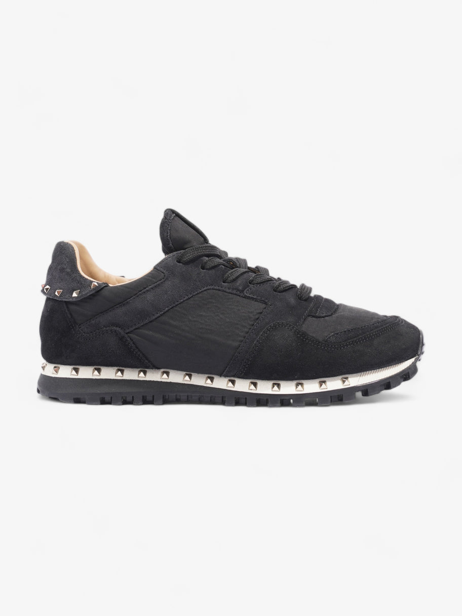 Rockstud Sneakers Black Suede EU 42 UK 8 Image 1