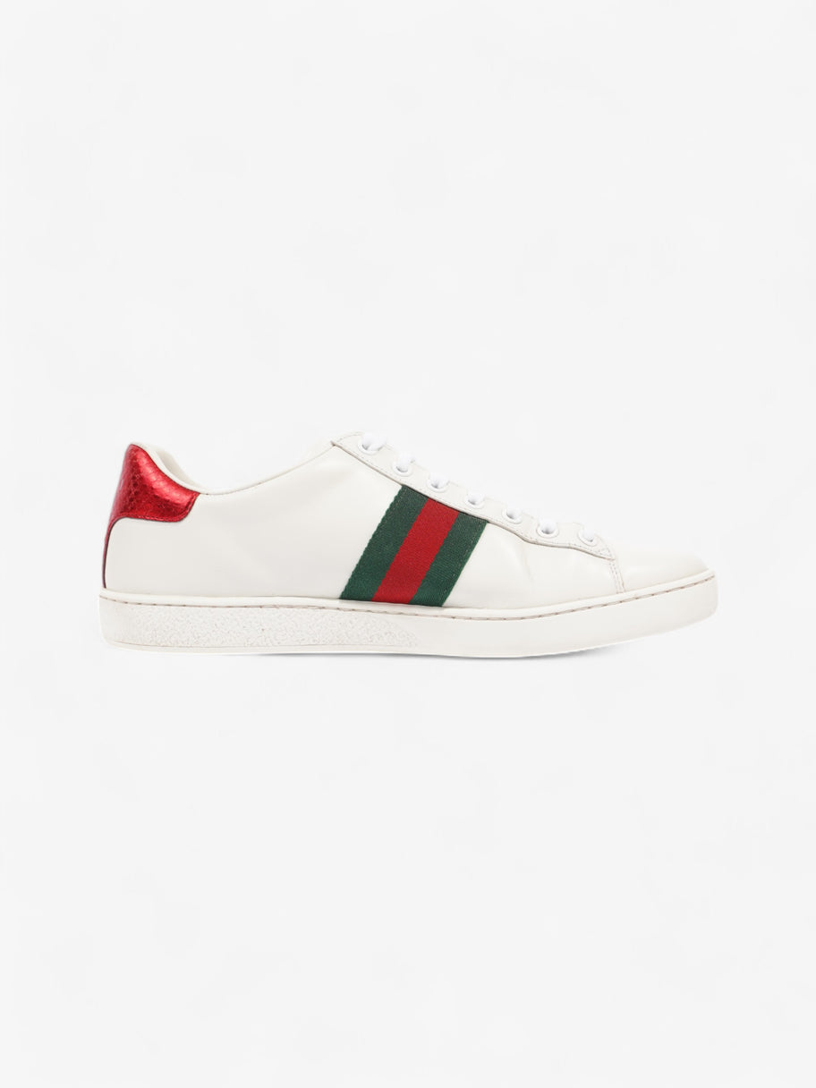 Gucci Ace Sneakers with Arrow White / Green / Red Leather EU 39 UK 6 Image 4