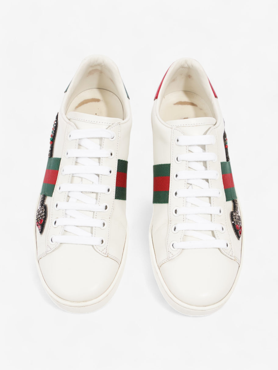 Gucci Ace Sneakers with Arrow White / Green / Red Leather EU 39 UK 6 Image 8