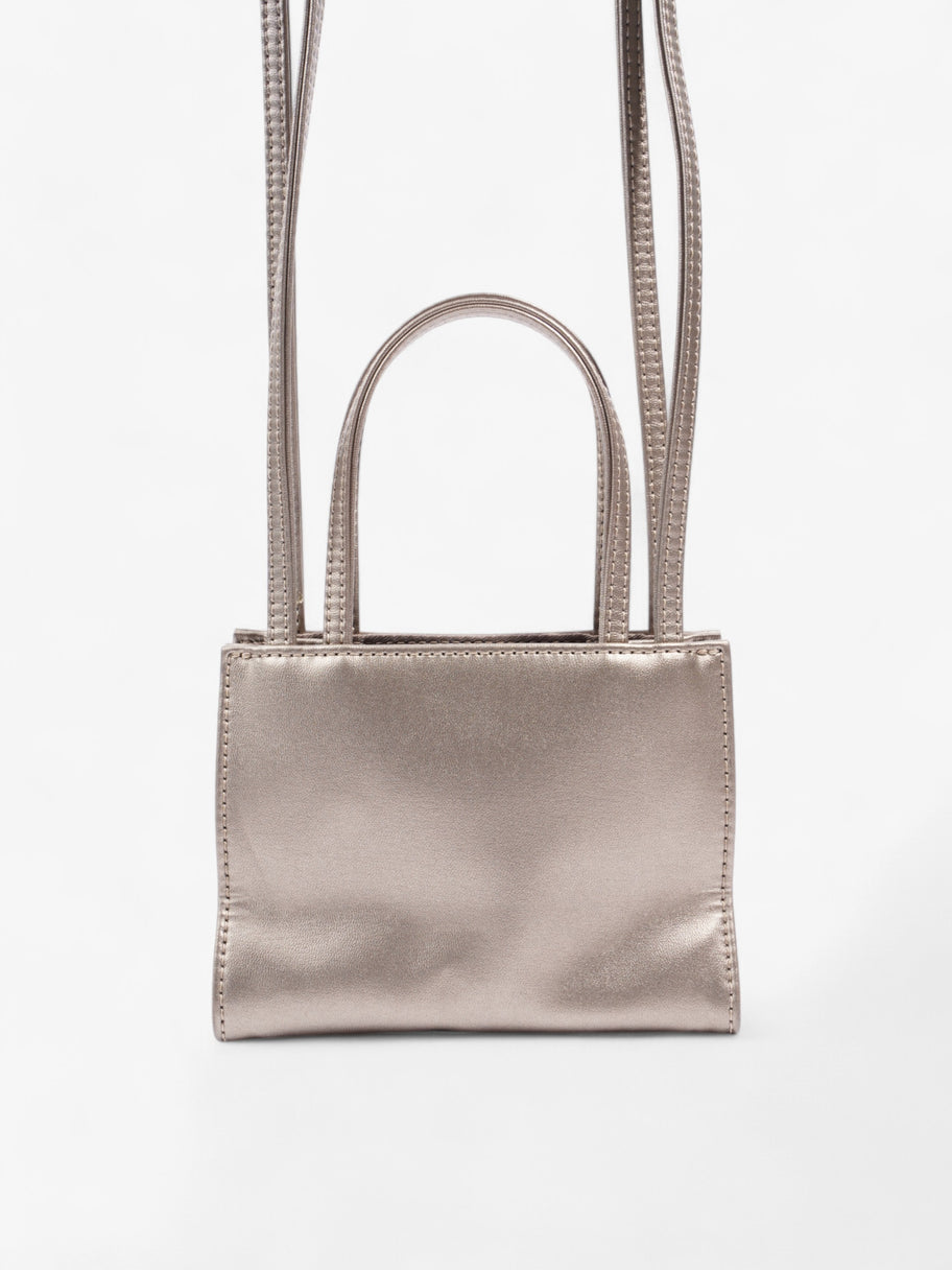 Telfar Shopping Bag Bronze Polyurethane Small Image 4