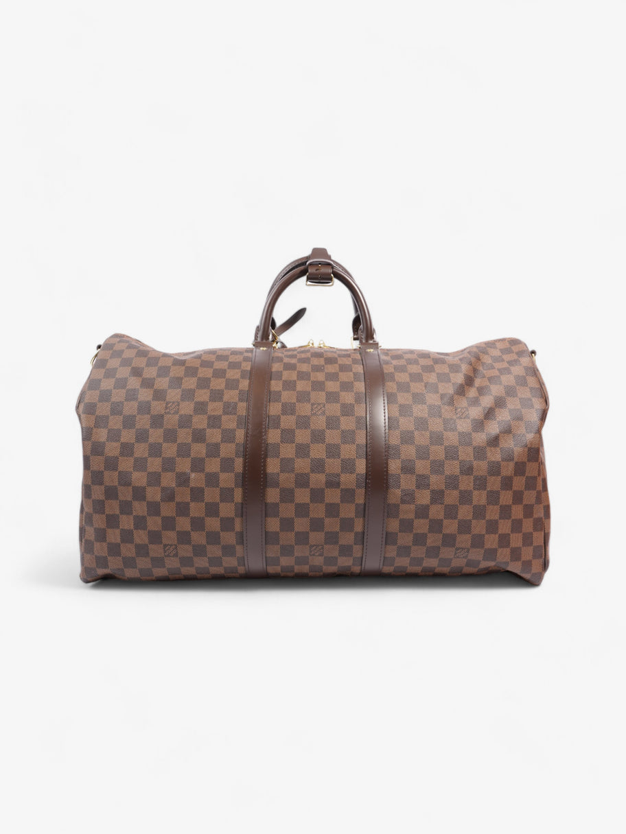 Louis Vuitton Keepall Bandouliere 55 Damier Ebene Coated Canvas Image 4