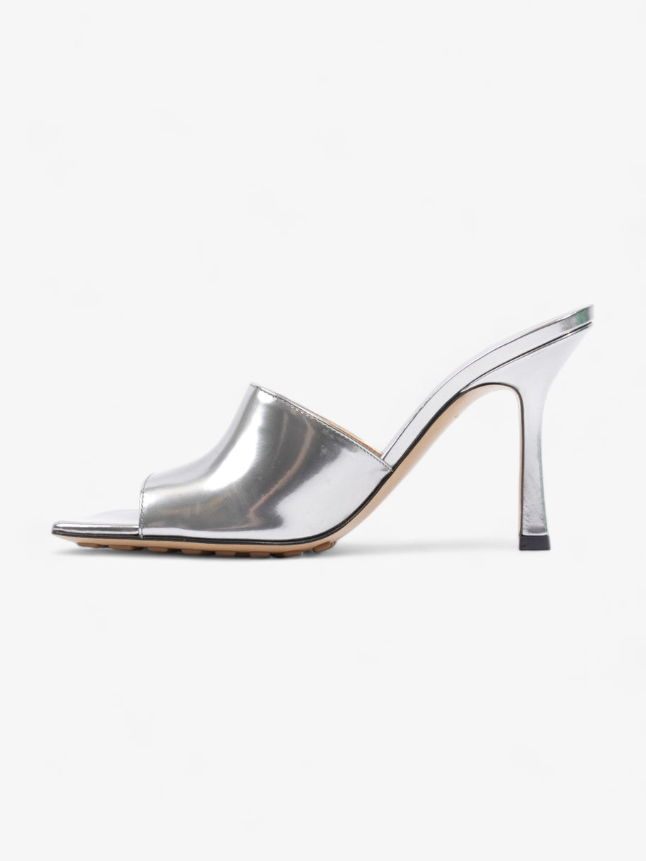 Stretch Sandal 80 Silver Leather EU 37 UK 4 Image 3