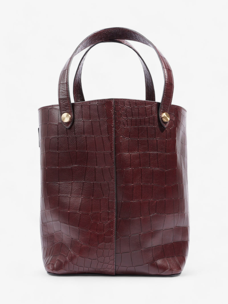  Mulberry Kite Oxblood Embossed Leather