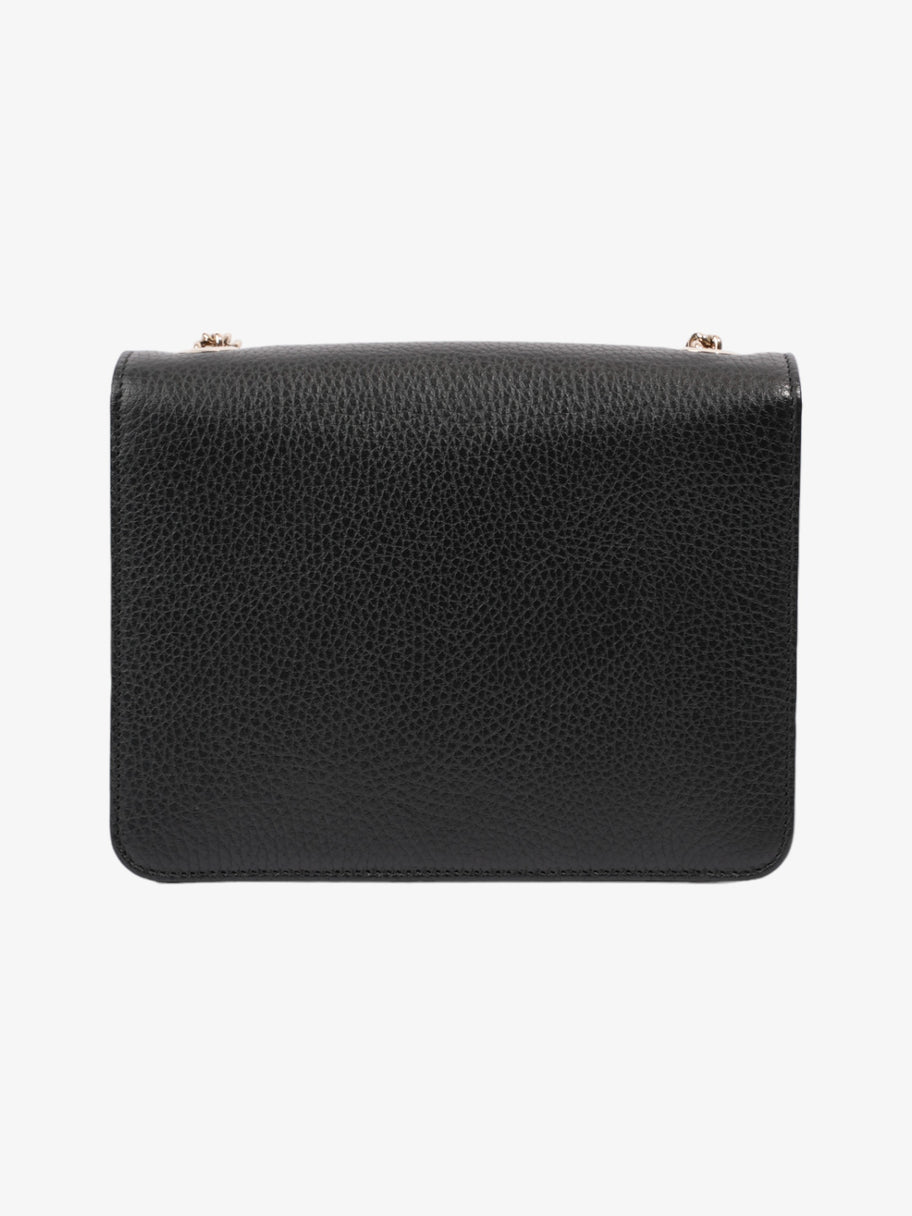 Gucci Interlocking G Flap Black Leather Small Image 4