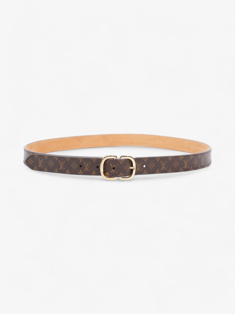  Louis Vuitton Buckle Belt Monogram Canvas 90cm / 36