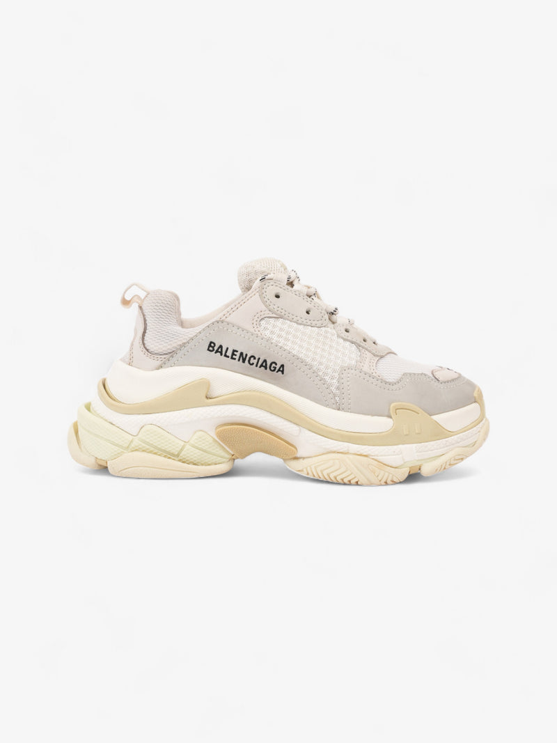  Balenciaga Triple S White Cotton EU 37 UK 4