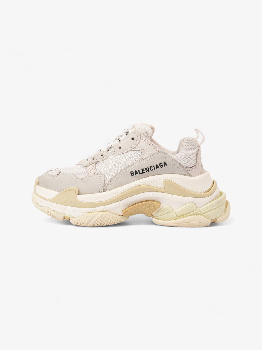 Balenciaga Triple S White Cotton EU 37 UK 4 Image 5