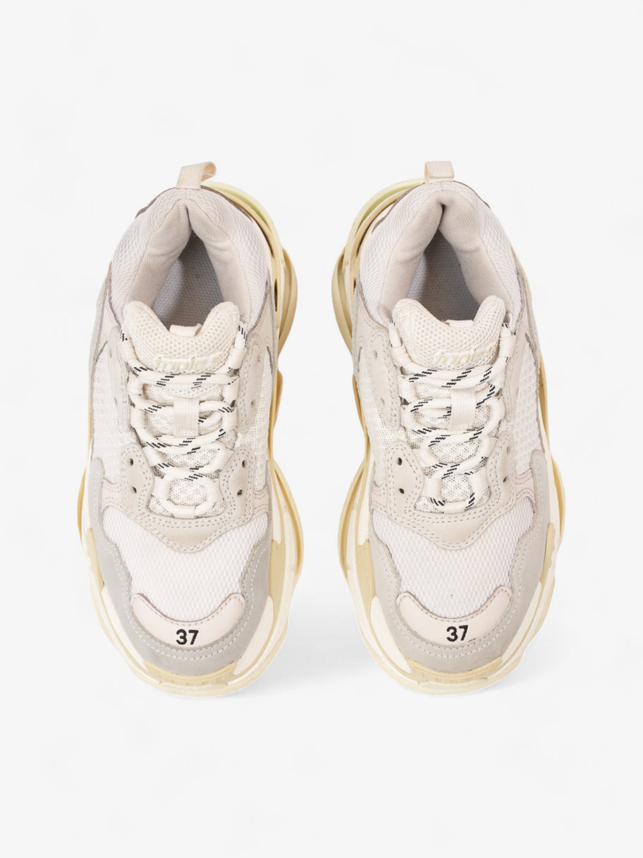 Balenciaga Triple S White Cotton EU 37 UK 4 Image 8