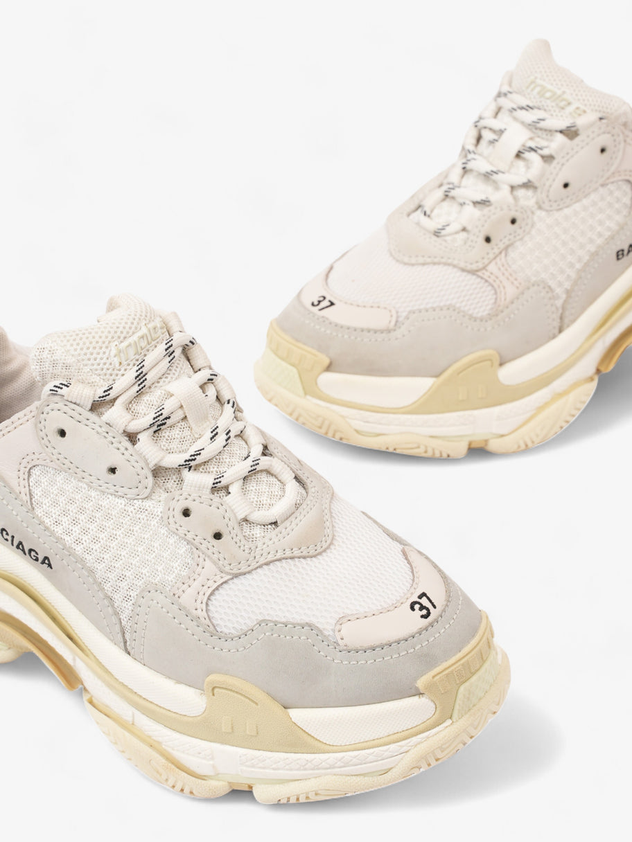 Balenciaga Triple S White Cotton EU 37 UK 4 Image 9