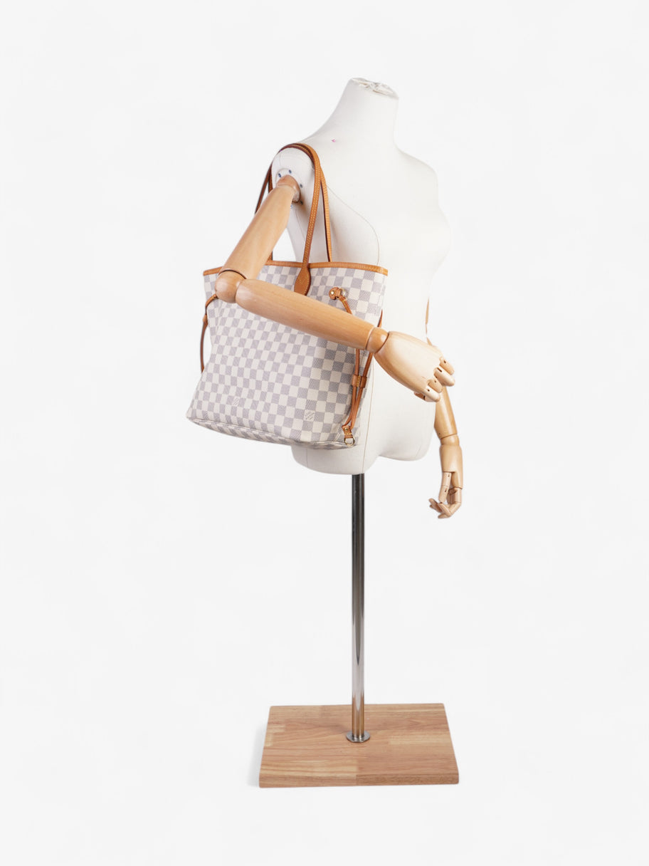 Louis Vuitton Neverfull Damier Azur Coated Canvas MM Image 2