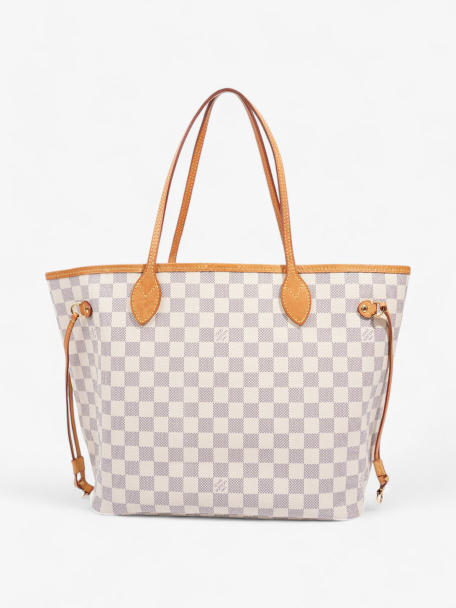 Louis Vuitton Neverfull Damier Azur Coated Canvas MM Image 1