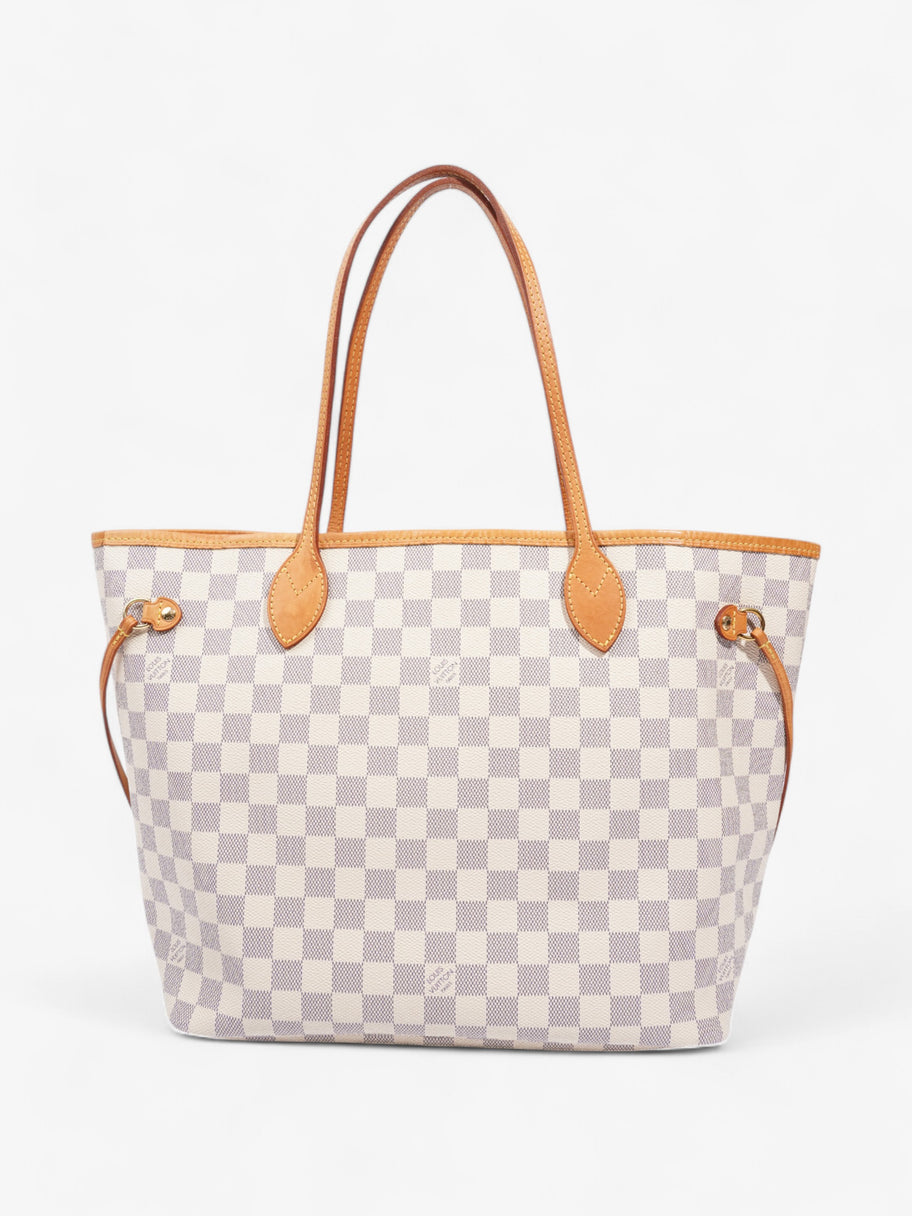 Louis Vuitton Neverfull Damier Azur Coated Canvas MM Image 4