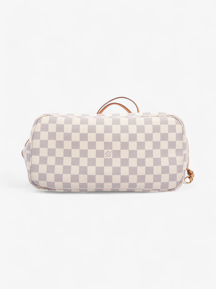 Louis Vuitton Neverfull Damier Azur Coated Canvas MM Image 6