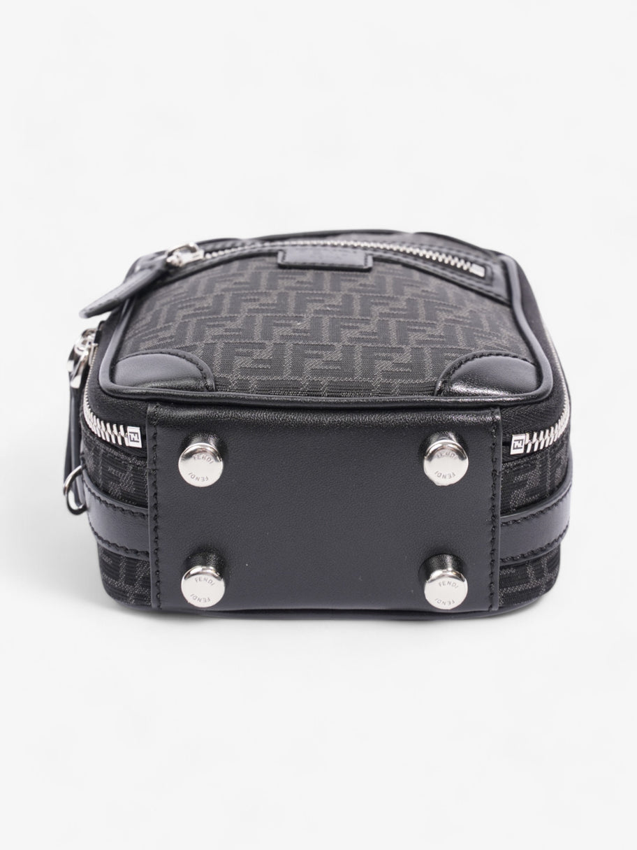 Fendi Trolley Bag Black Canvas Mini Image 6