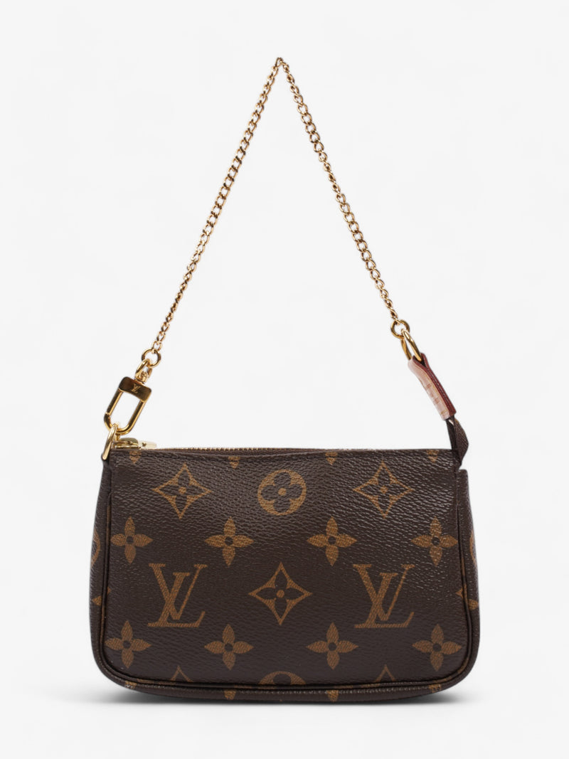  Louis Vuitton Pochette Accessoires Monogram Coated Canvas Mini