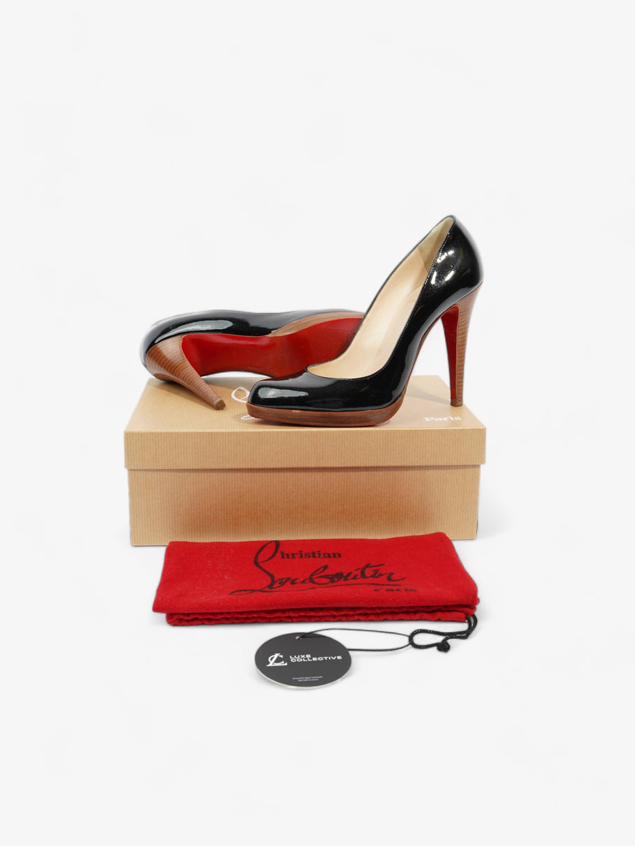 Christian Louboutin Platform Pump 110 Black Patent Leather EU 37.5 UK 4.5 Image 9