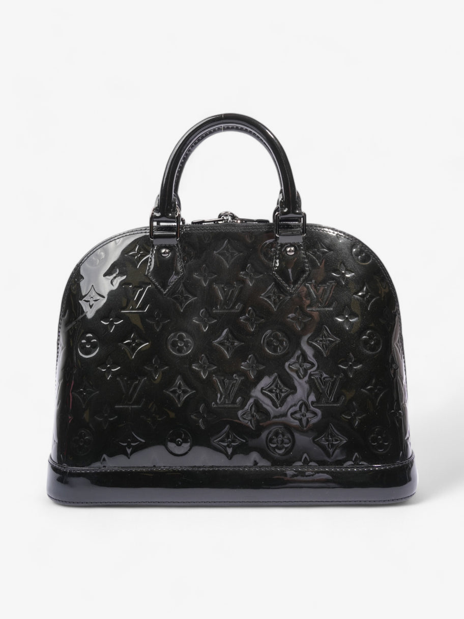 Louis Vuitton Alma Monogram Vernis / Black Vernis Leather PM Image 4