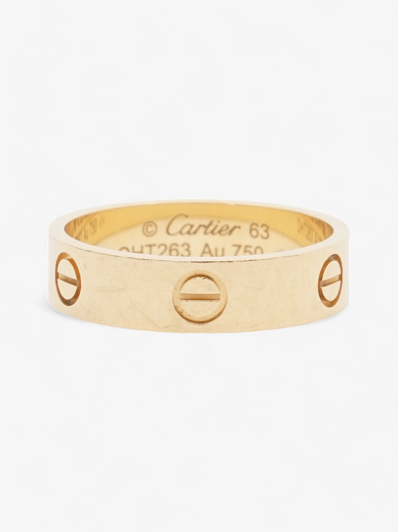  Cartier Love Ring Yellow Gold  Yellow Gold 63