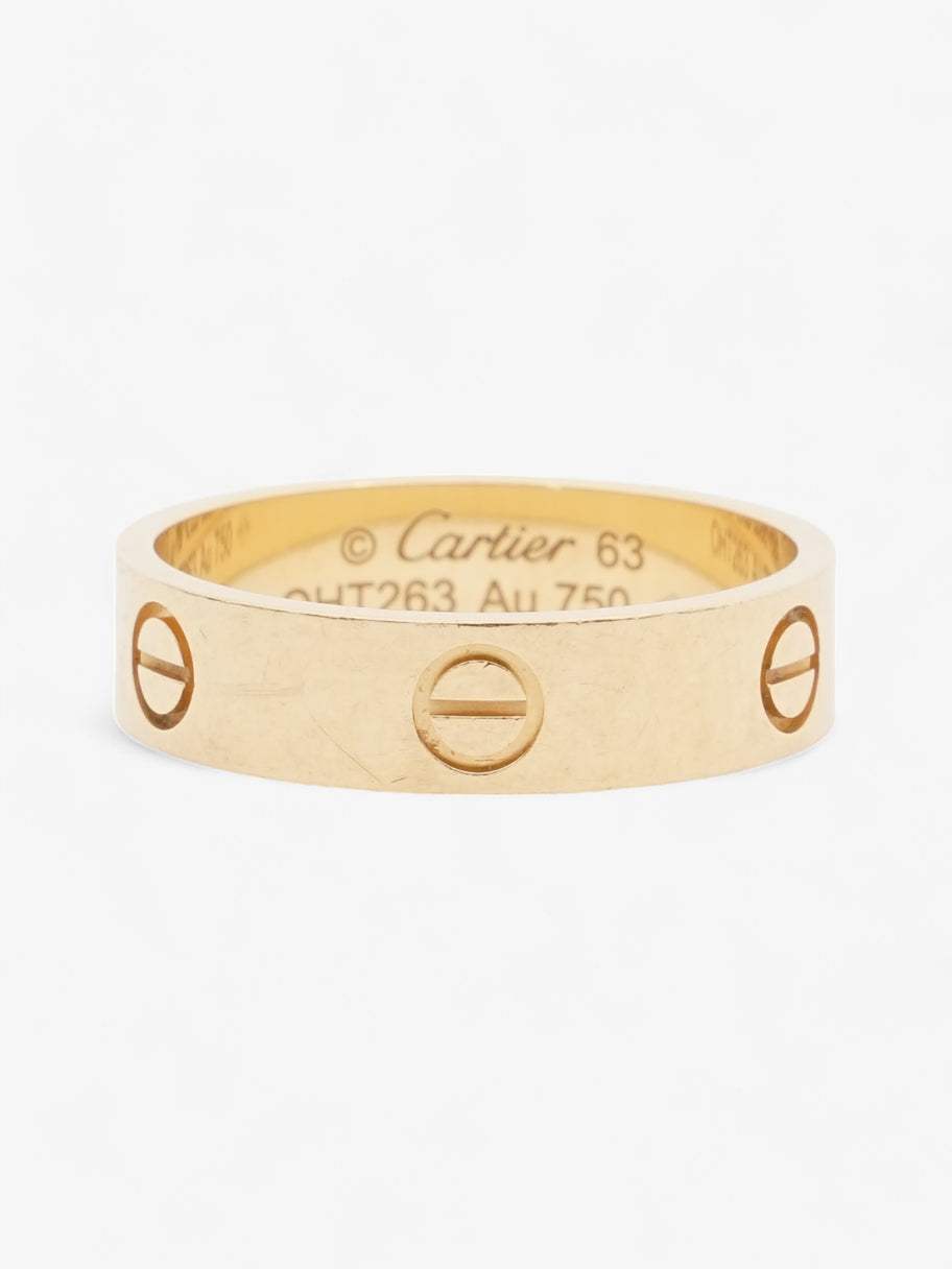 Cartier Love Ring Yellow Gold  Yellow Gold 63 Image 1