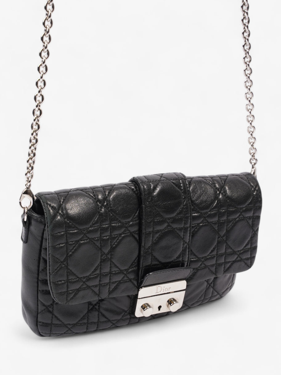 Christian Dior New Lock Black Lambskin Leather Image 7