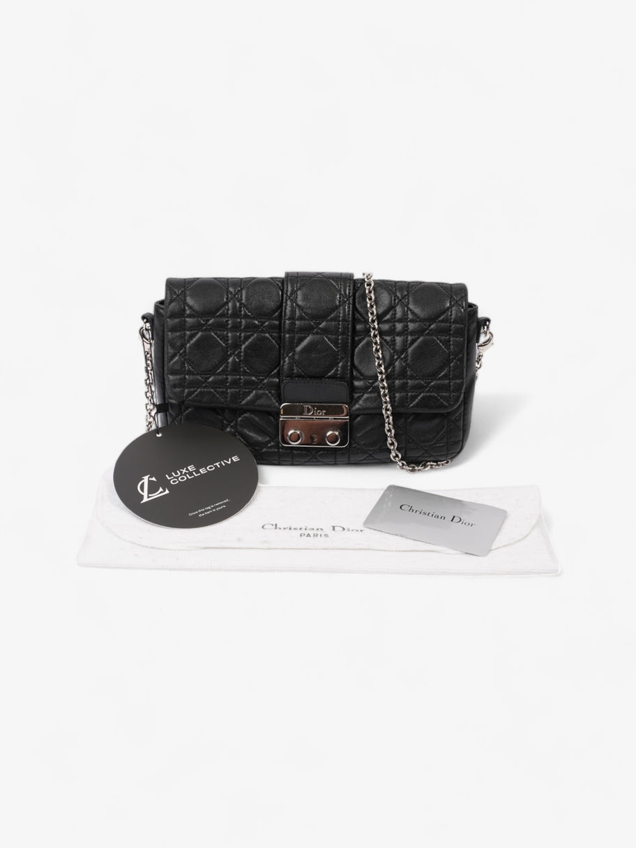 Christian Dior New Lock Black Lambskin Leather Image 10