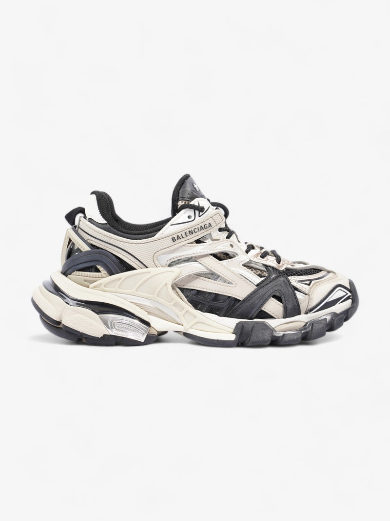  Track 2 Open Sneakers Black / Beige Rubber EU 36 UK 3