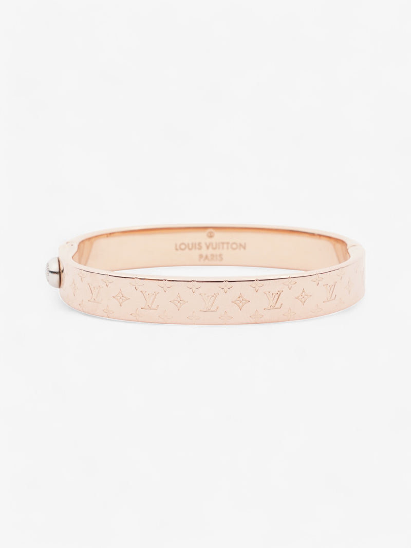  Louis Vuitton Nanogram Bracelet Rose Gold Base Metal S