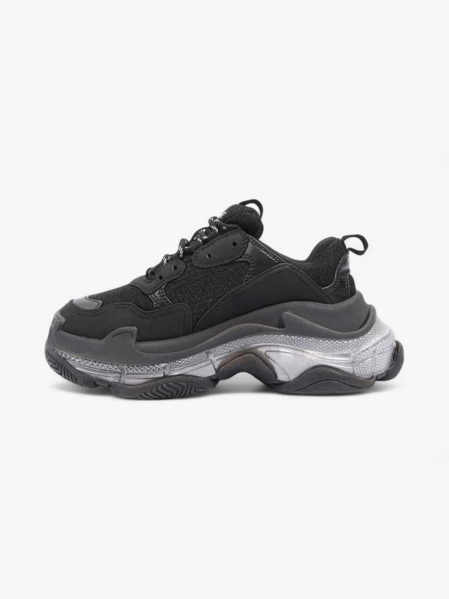 Balenciaga Triple S Clear Sole Black Mesh EU 37 UK 4 Image 3