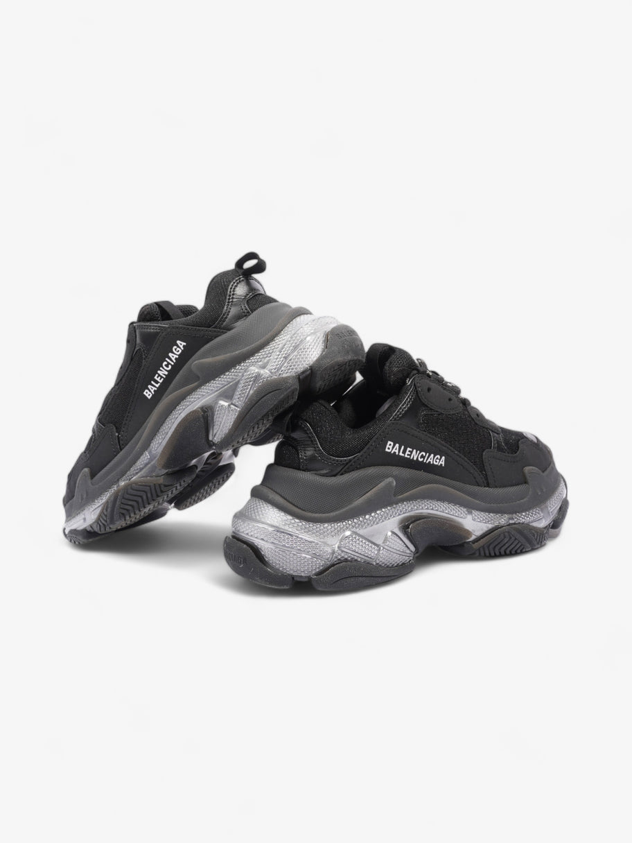 Balenciaga Triple S Clear Sole Black Mesh EU 37 UK 4 Image 9