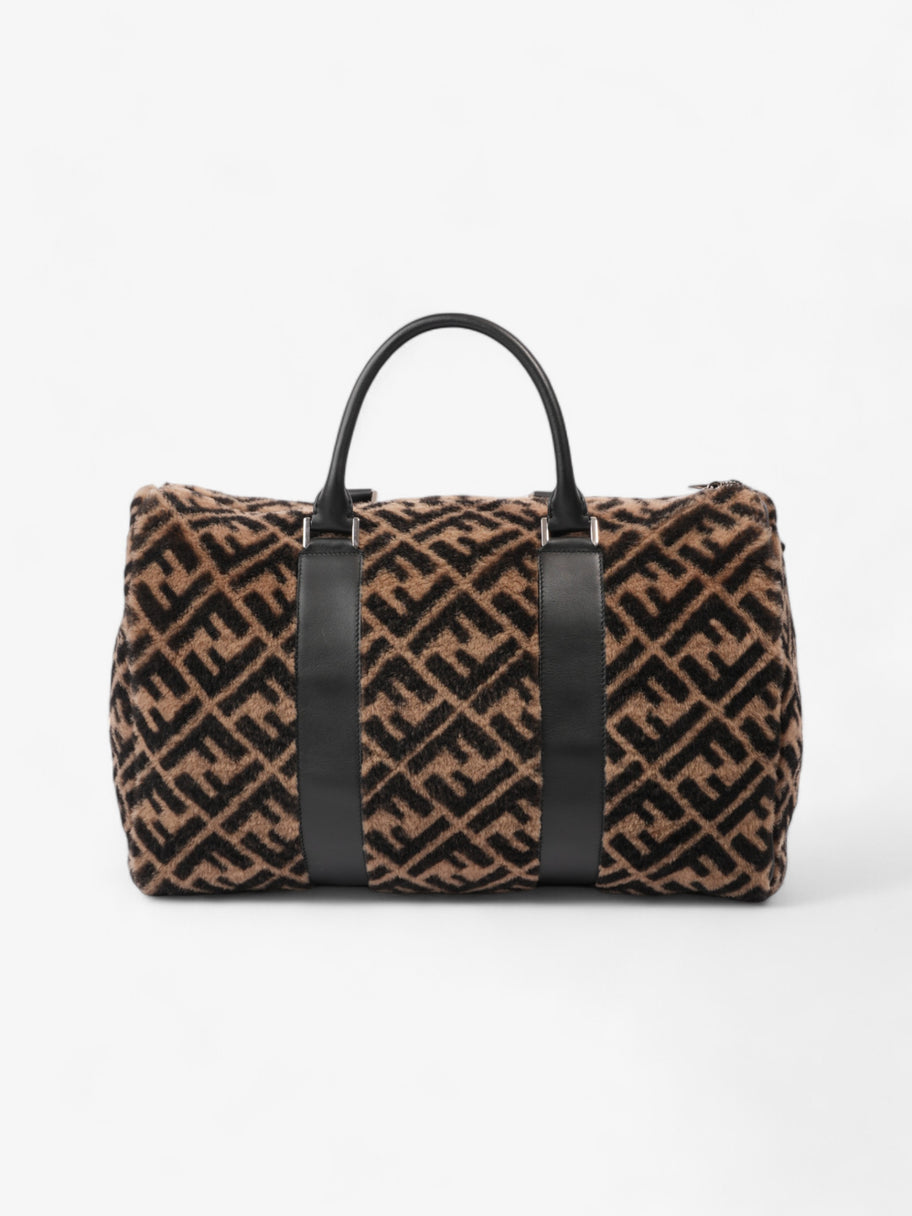 Fendi Forever Fendi Duffle Bag Black / Brown Shearling Image 4