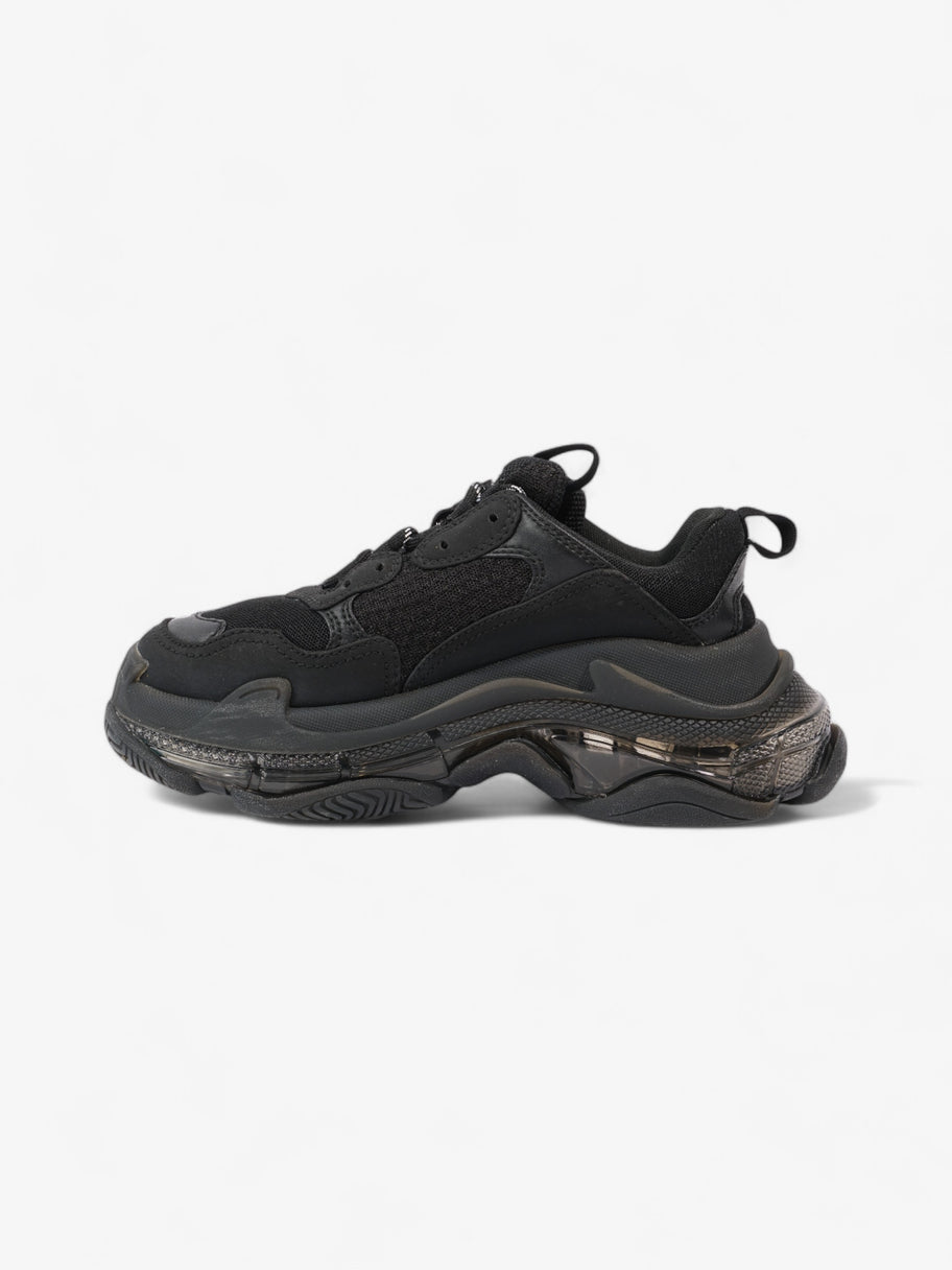 Balenciaga Triple S Clear Sole Black Mesh EU 37 UK 4 Image 3