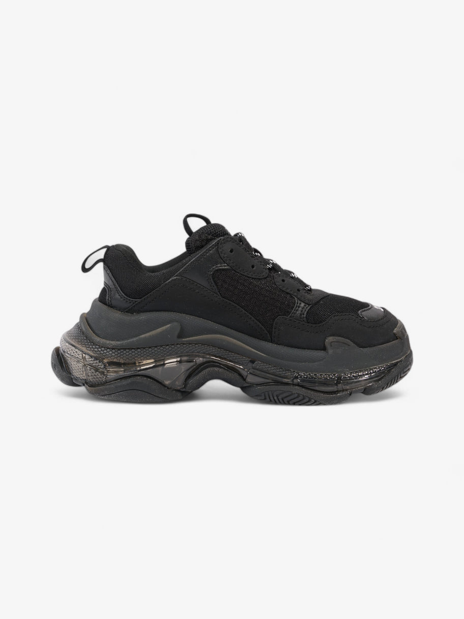 Balenciaga Triple S Clear Sole Black Mesh EU 37 UK 4 Image 4