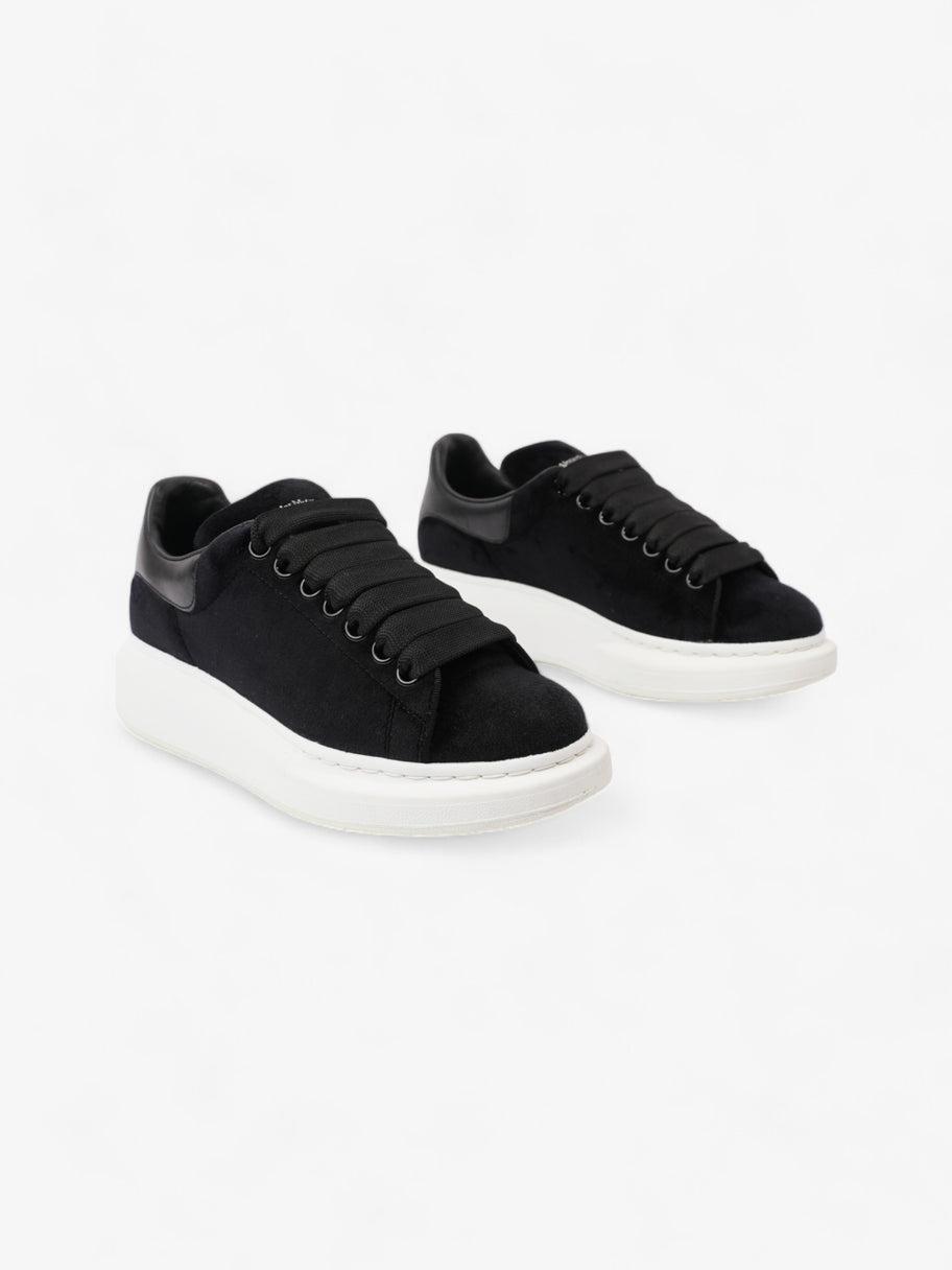 Alexander McQueen Oversized Sneakers Black / White Velvet EU 36 UK 3 Image 2