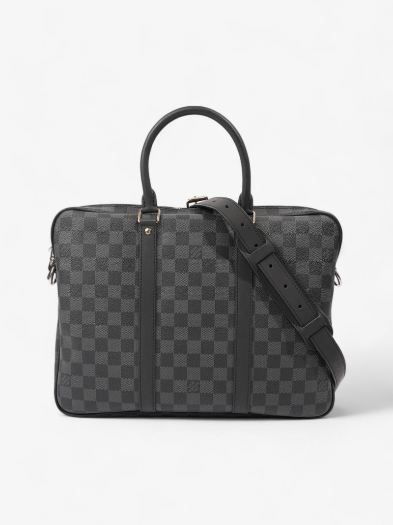  Louis Vuitton Porte-Documents Voyages Damier Graphite Coated Canvas PM