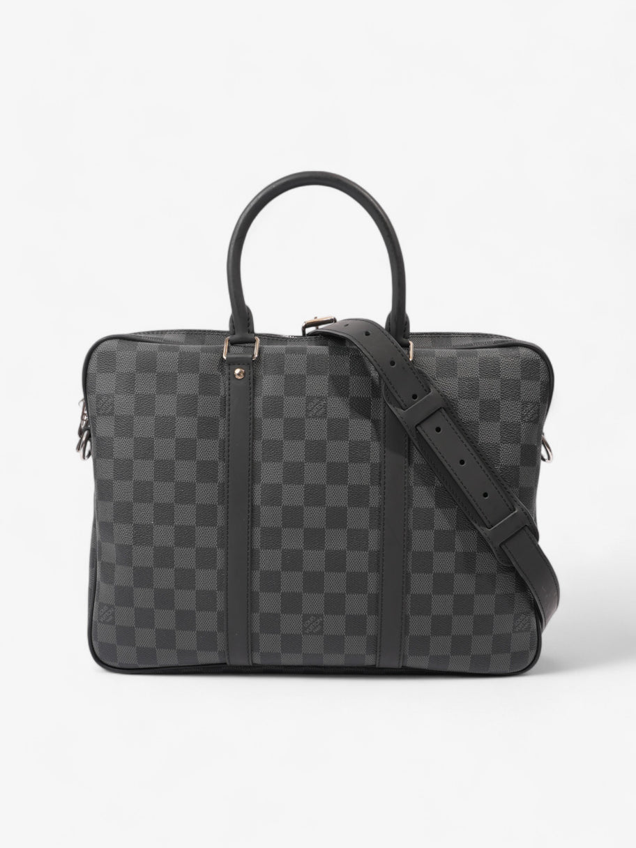 Louis Vuitton Porte-Documents Voyages Damier Graphite Coated Canvas PM Image 1