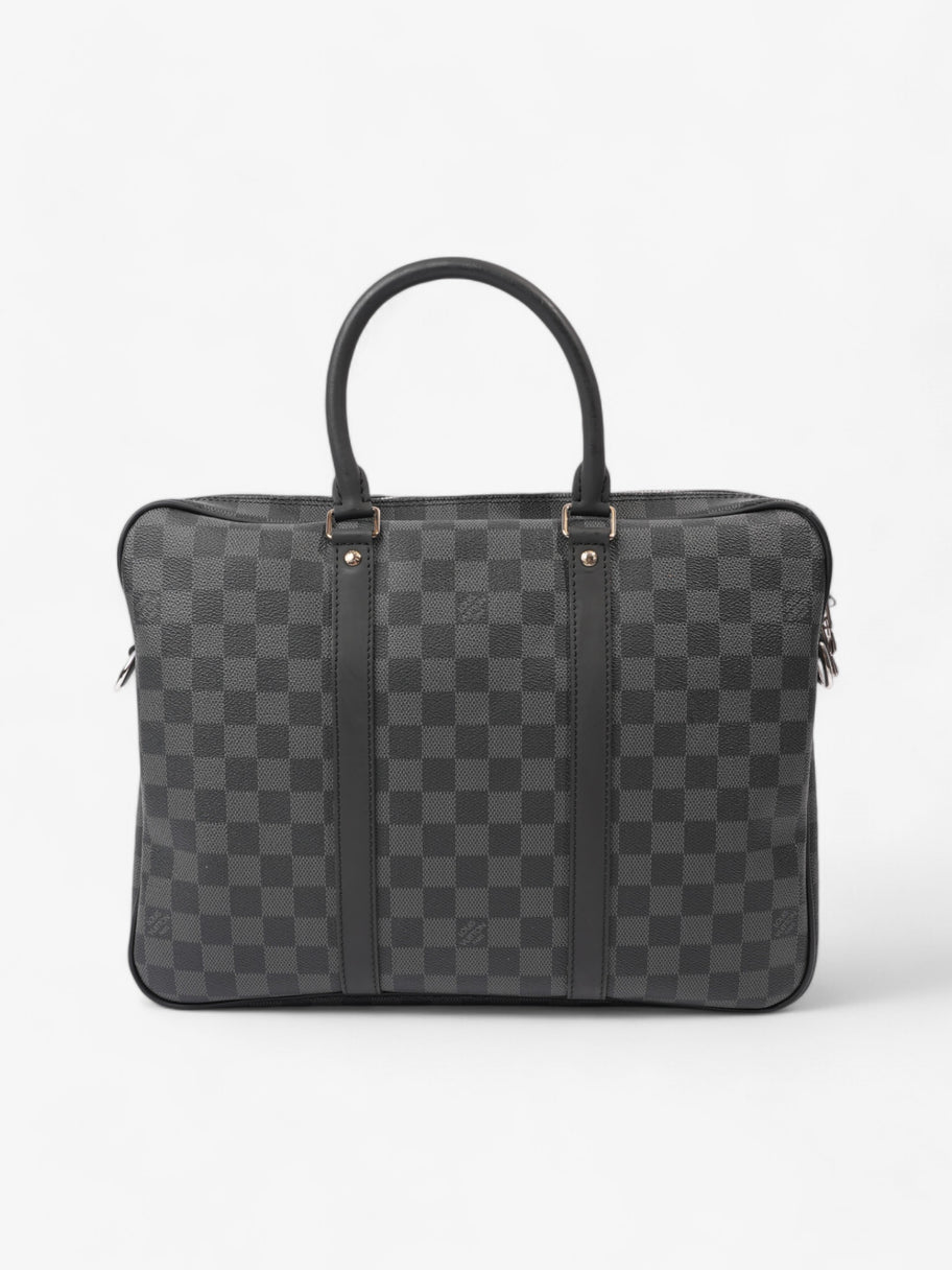 Louis Vuitton Porte-Documents Voyages Damier Graphite Coated Canvas PM Image 4