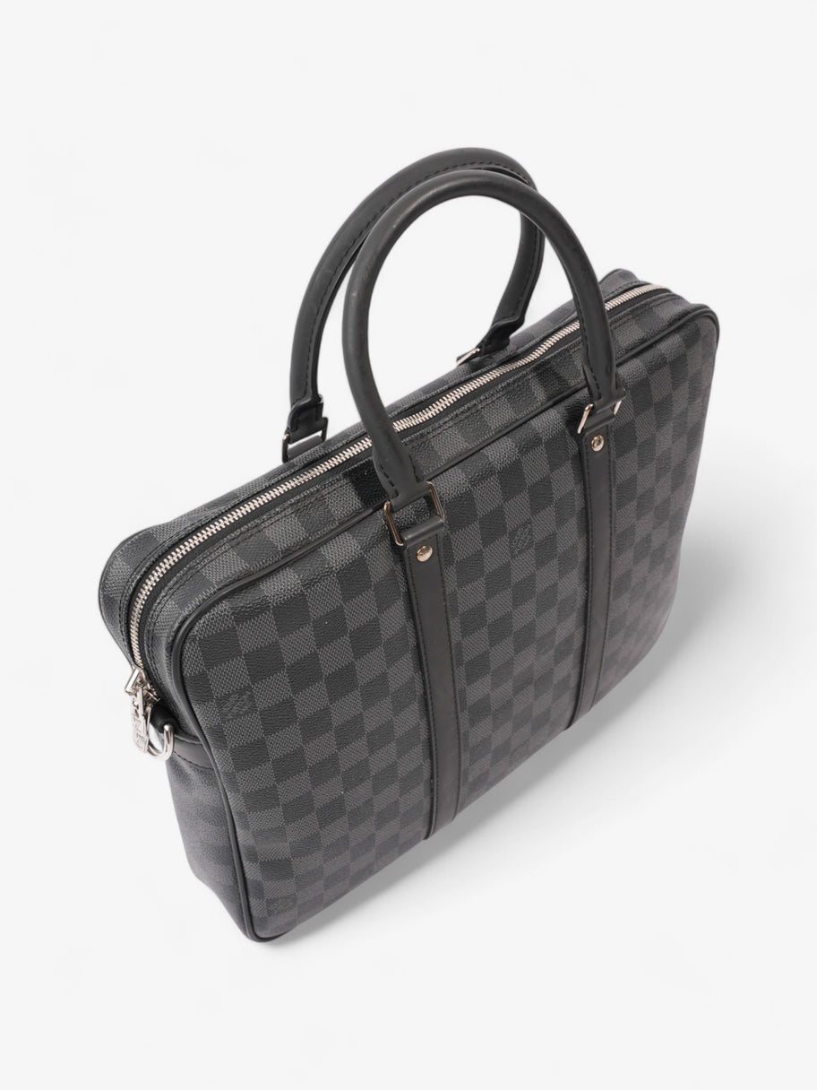 Louis Vuitton Porte-Documents Voyages Damier Graphite Coated Canvas PM Image 7