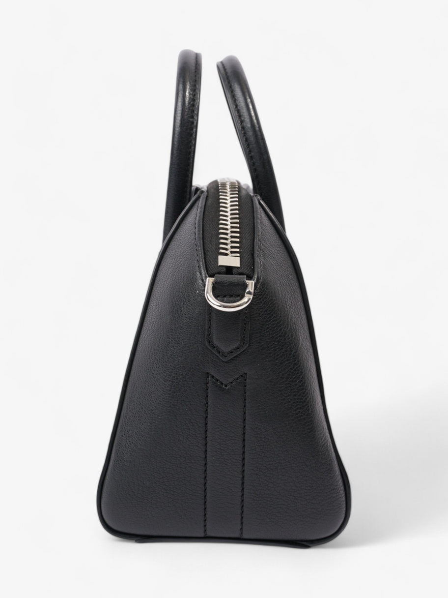 Givenchy Antigona Black Goatskin Leather Mini Image 3